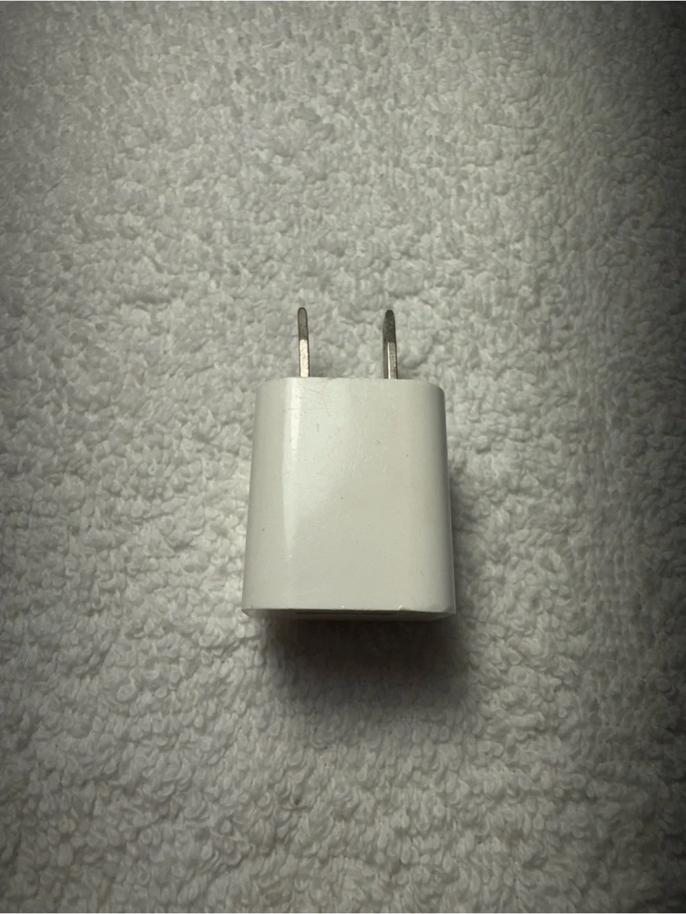 Genuine OEM Apple A1385 5W USB Travel Power Adapter Cube Charger